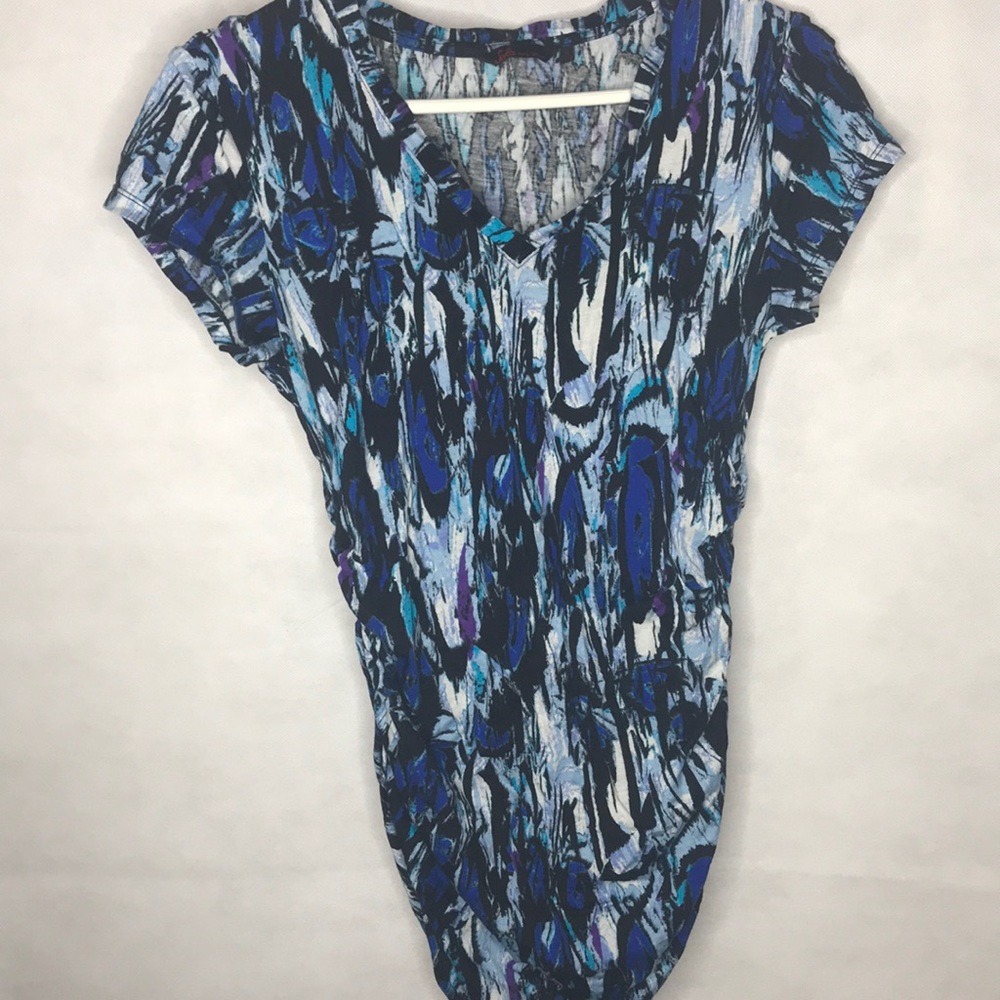 Blue Flattering Bikini Cover